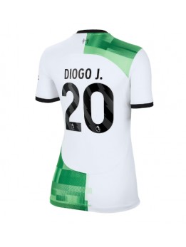 Liverpool Diogo Jota #20 Auswärtstrikot für Frauen 2023-24 Kurzarm